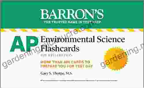 AP Environmental Science Flashcards Fourth Edition: Up To Date Review (Barron S AP)