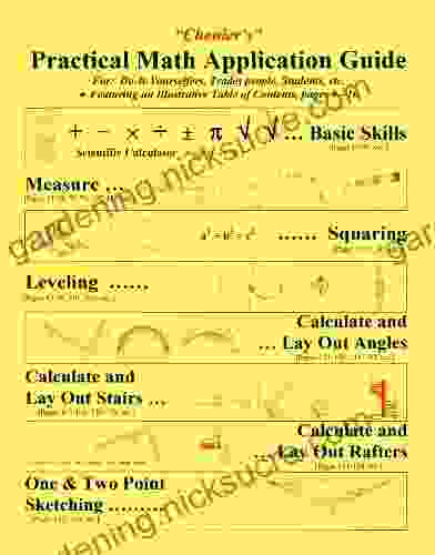 Chenier S Practical Math Application Guide